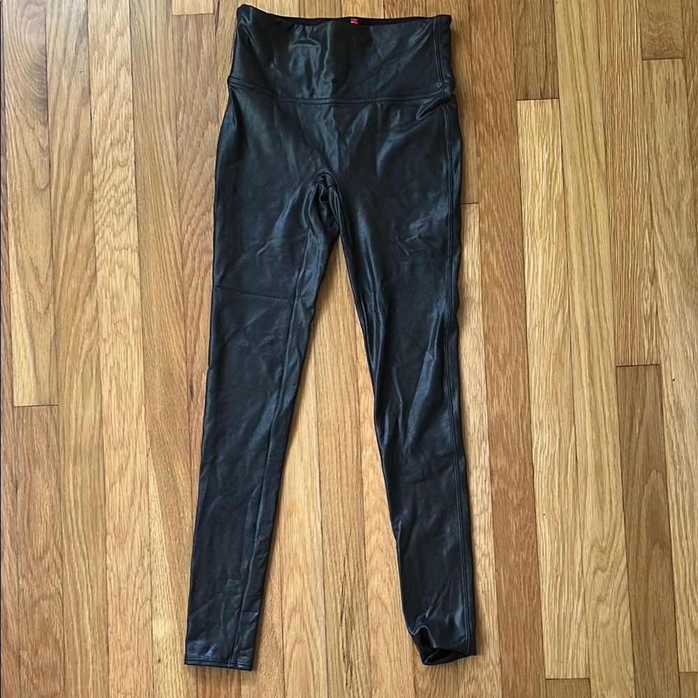 SPANX Black High-Waisted Performance Leggings